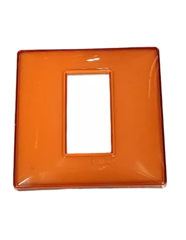 Vimar 14641.48 Reflex Orange 1-Module Plate Plana Series
